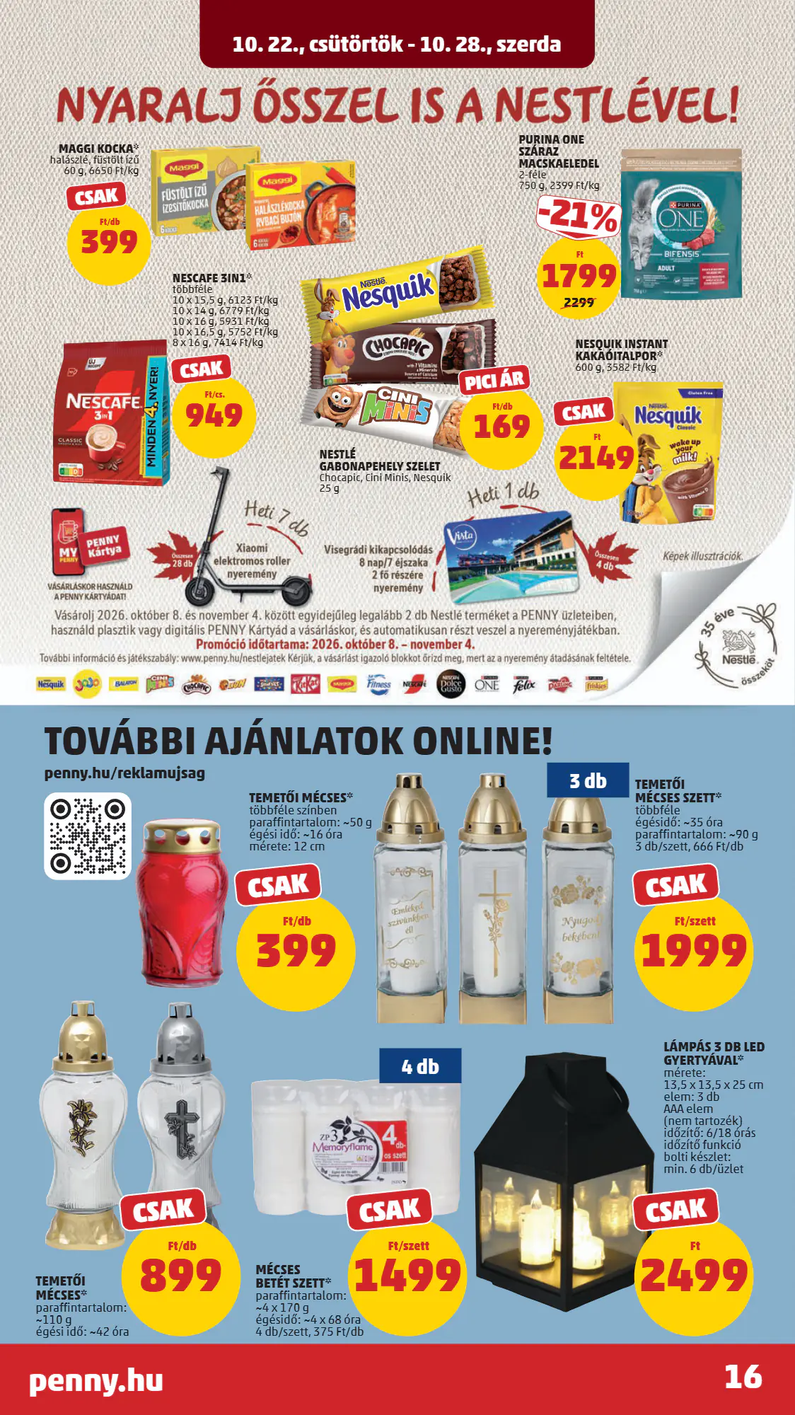 Penny Market akciós újság 2026.10.22-től - 20. oldal.