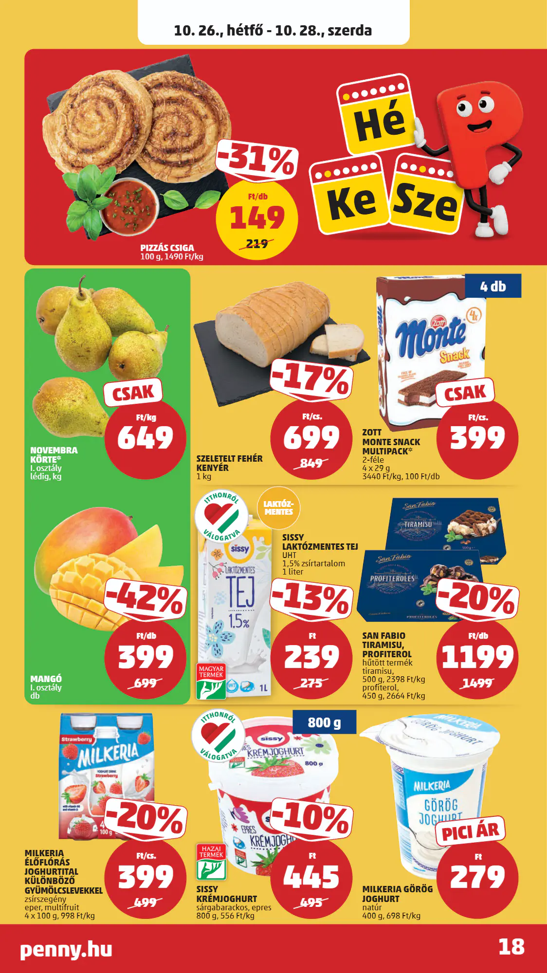 Penny Market akciós újság 2026.10.22-től - 22. oldal.