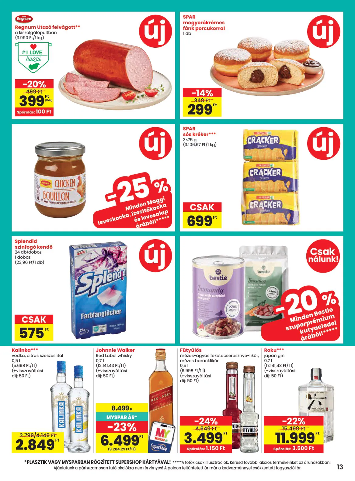 Spar akciós újság 2026.10.22-től - 13. oldal.