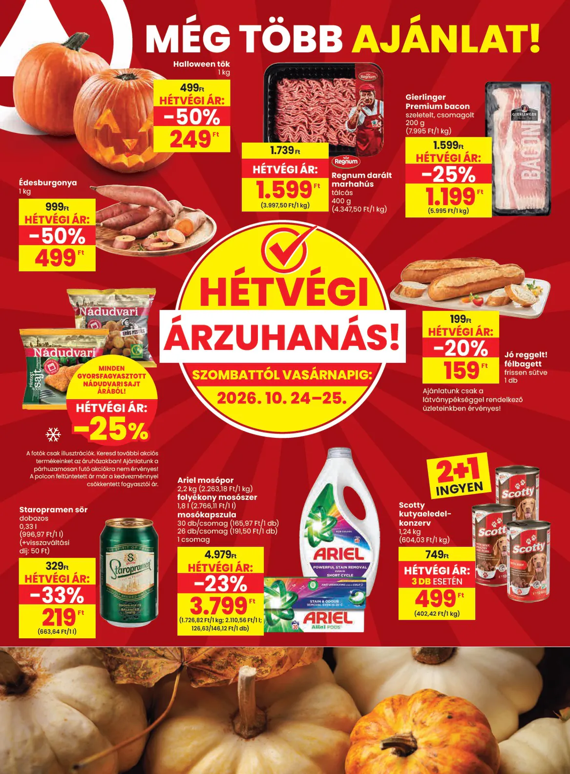 Spar akciós újság 2026.10.22-től - 20. oldal.