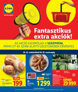 Lidl akciós újság 2026.10.22-től