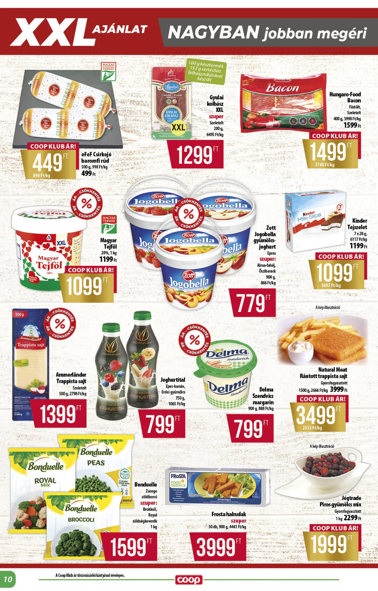 Coop akciós újság 2026.10.22-től - 10. oldal.