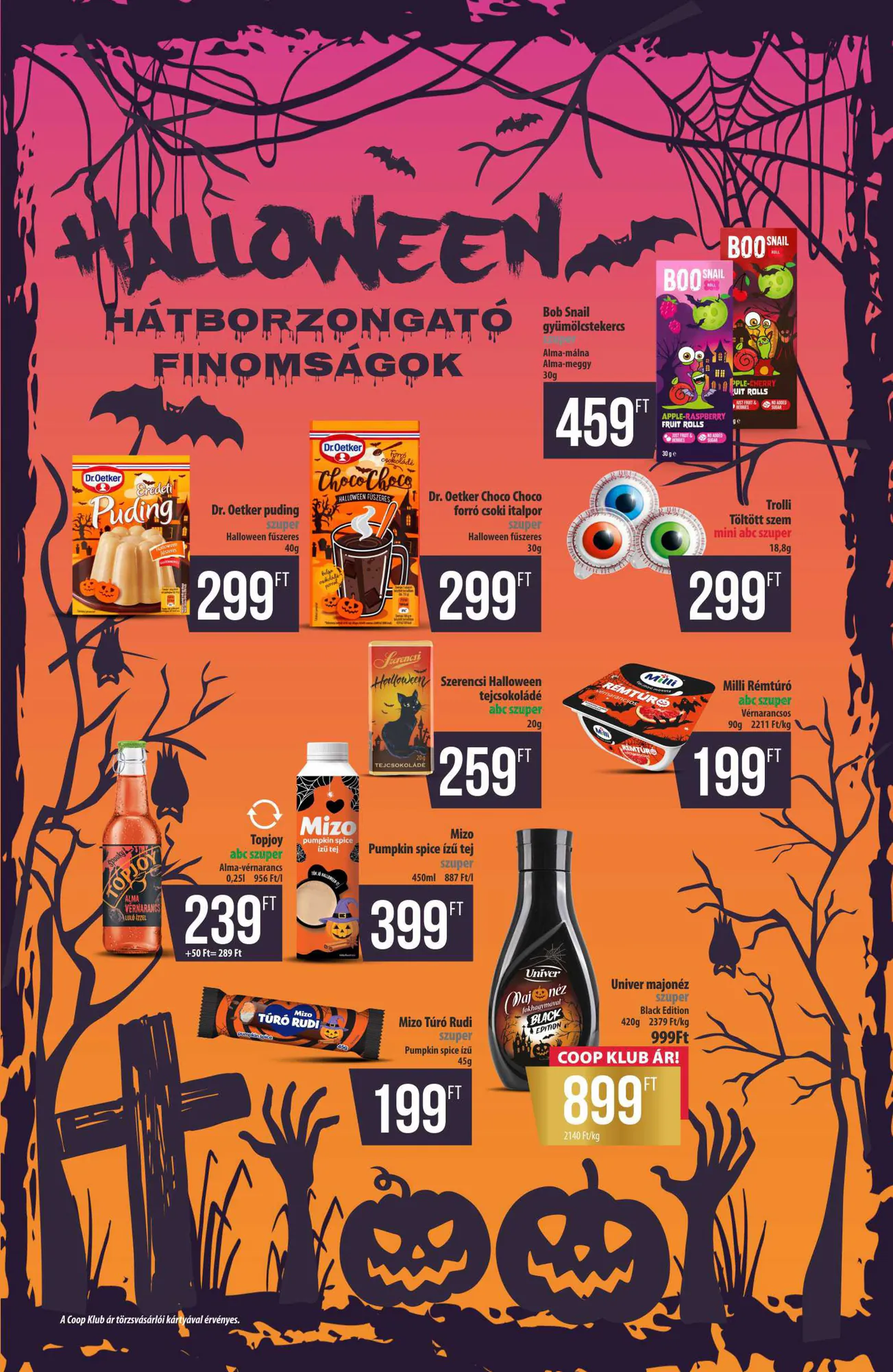 Coop akciós újság 2026.10.22-től - 2. oldal.