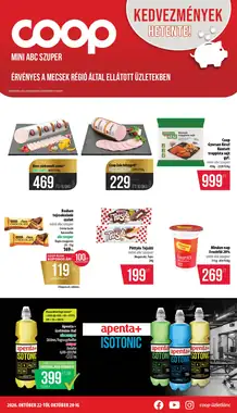 Coop akciós újság 2026.10.22-től