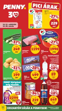 Penny Market akciós újság 2026.10.22-től