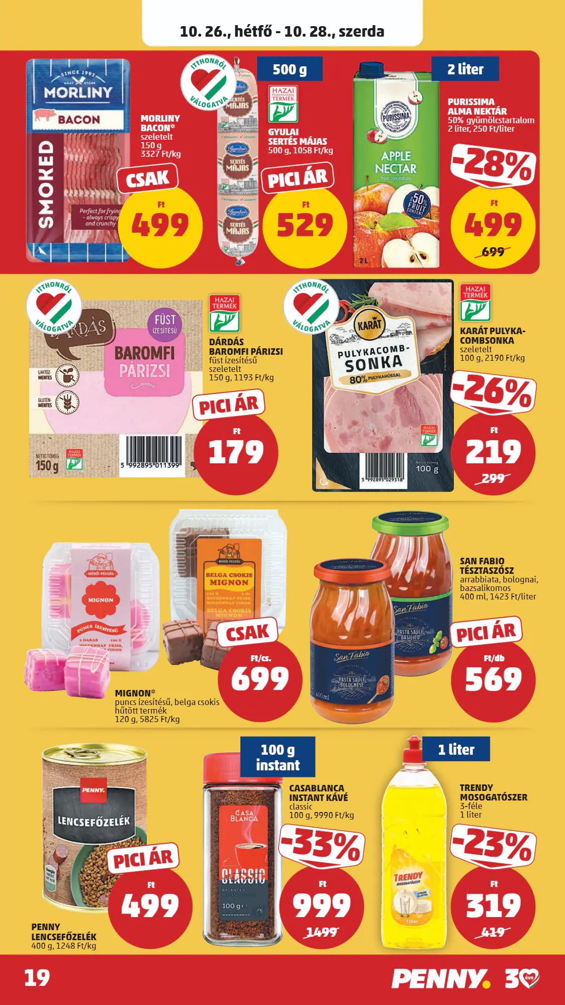 Penny Market akciós újság 2026.10.22-től - 23. oldal.