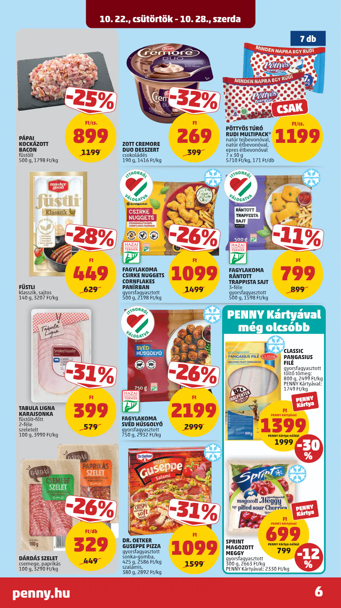 Penny Market akciós újság 2026.10.22-től - 8. oldal.