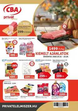 Privát akciós újság 2026.10.22-től