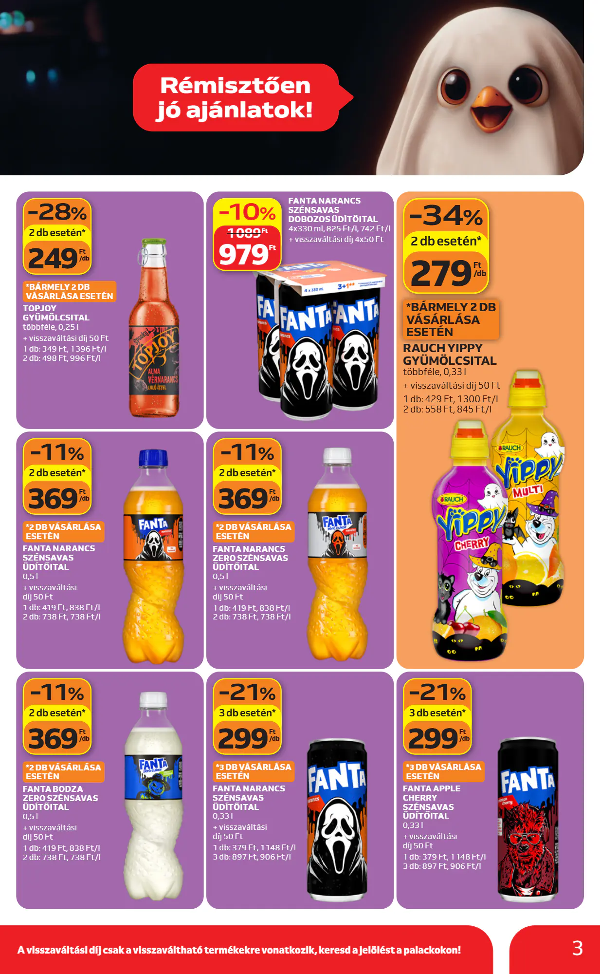 Auchan akciós újság 2026.10.22-től - 3. oldal.