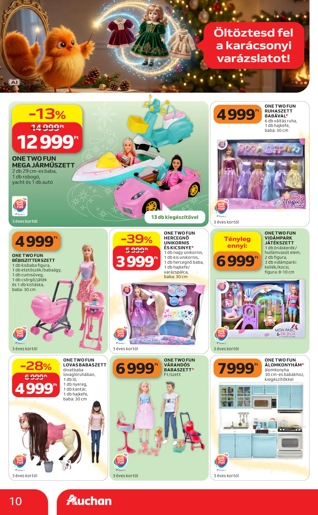 Auchan akciós újság 2026.10.22-től - 10. oldal.