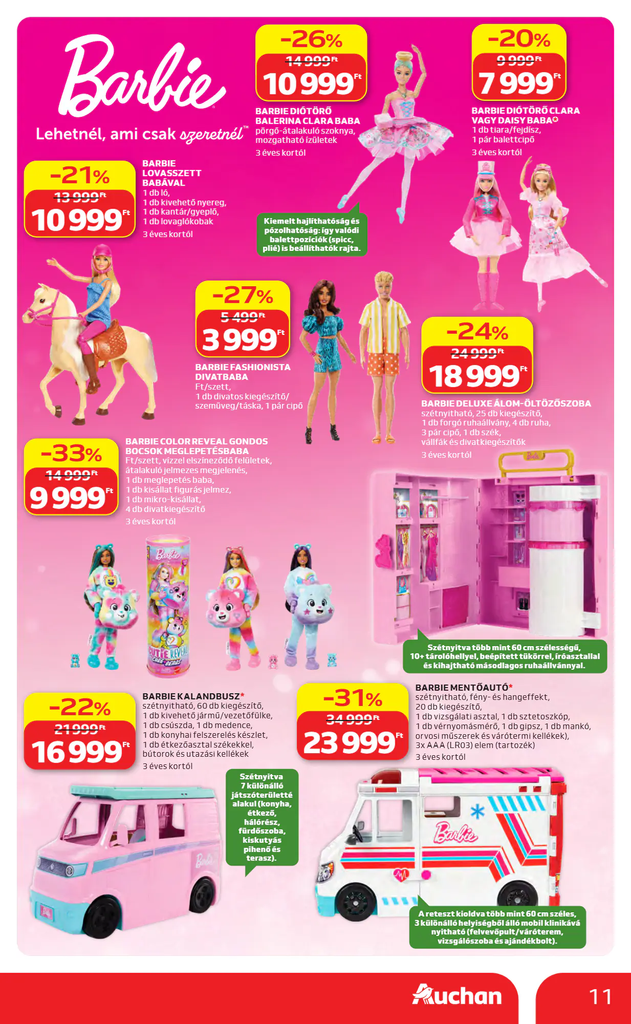 Auchan akciós újság 2026.10.22-től - 11. oldal.