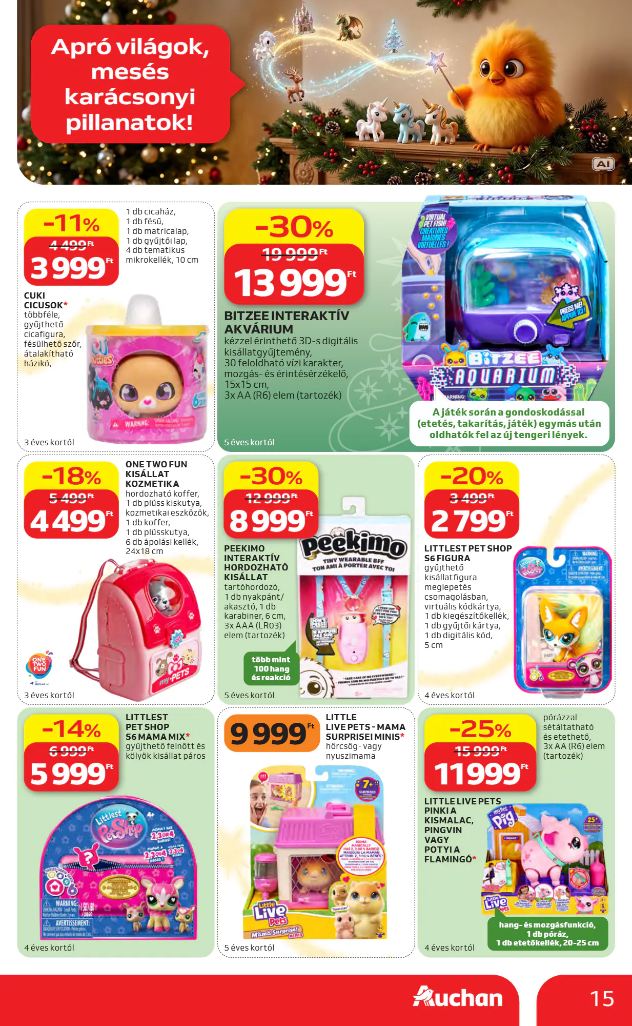 Auchan akciós újság 2026.10.22-től - 15. oldal.