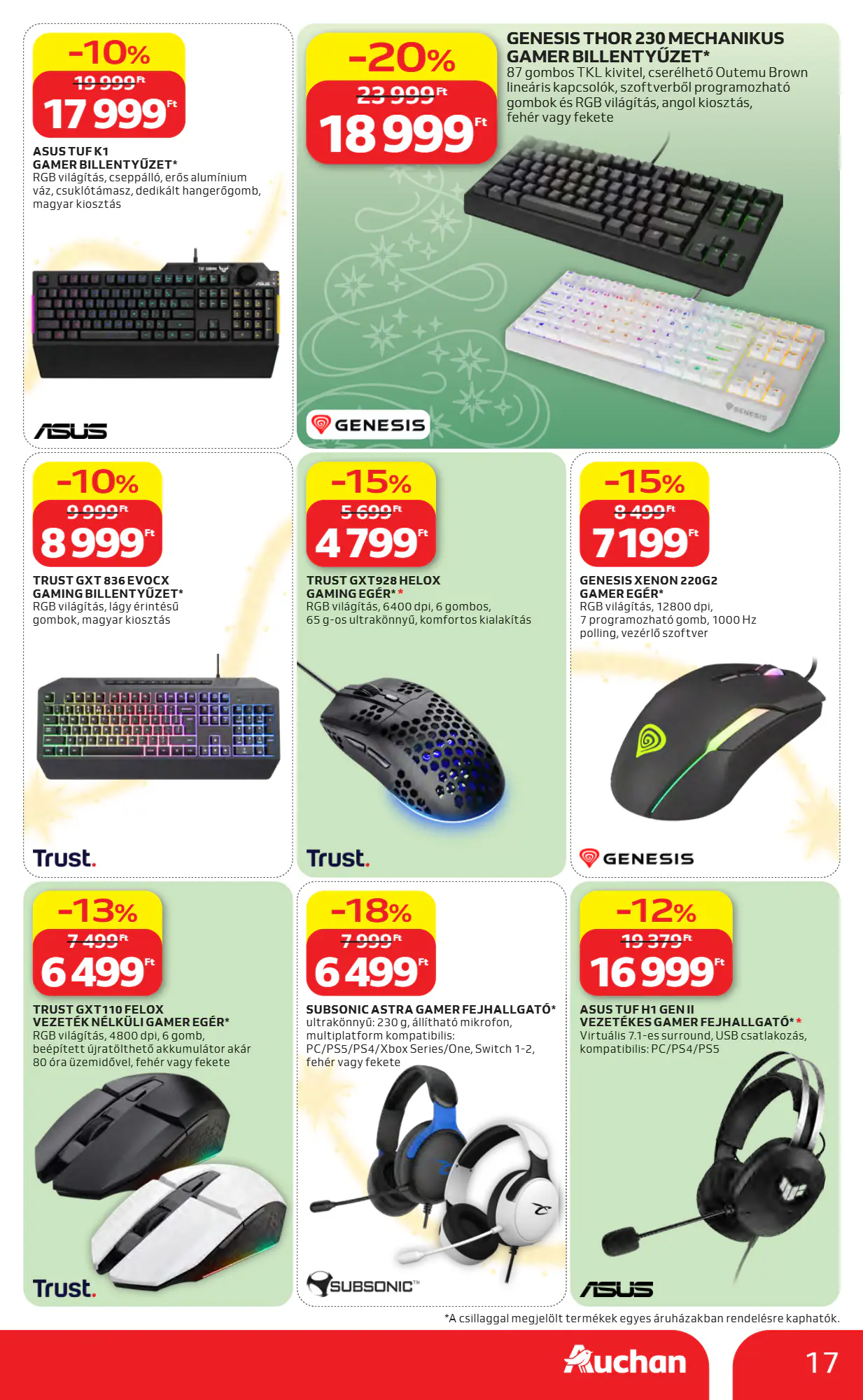 Auchan akciós újság 2026.10.22-től - 17. oldal.