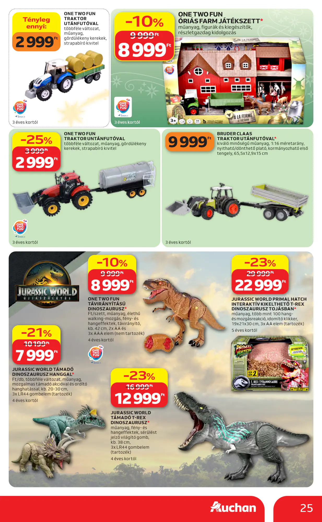 Auchan akciós újság 2026.10.22-től - 25. oldal.