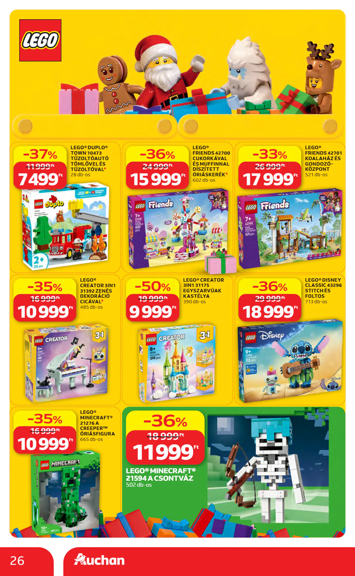 Auchan akciós újság 2026.10.22-től - 26. oldal.