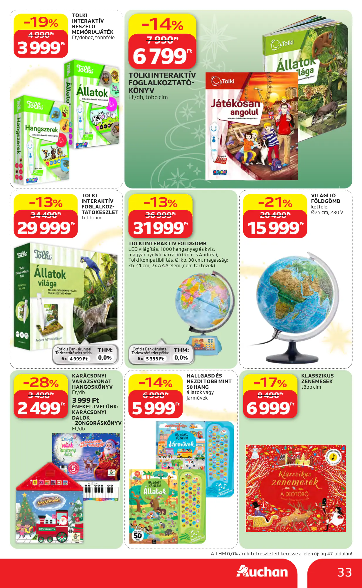 Auchan akciós újság 2026.10.22-től - 33. oldal.