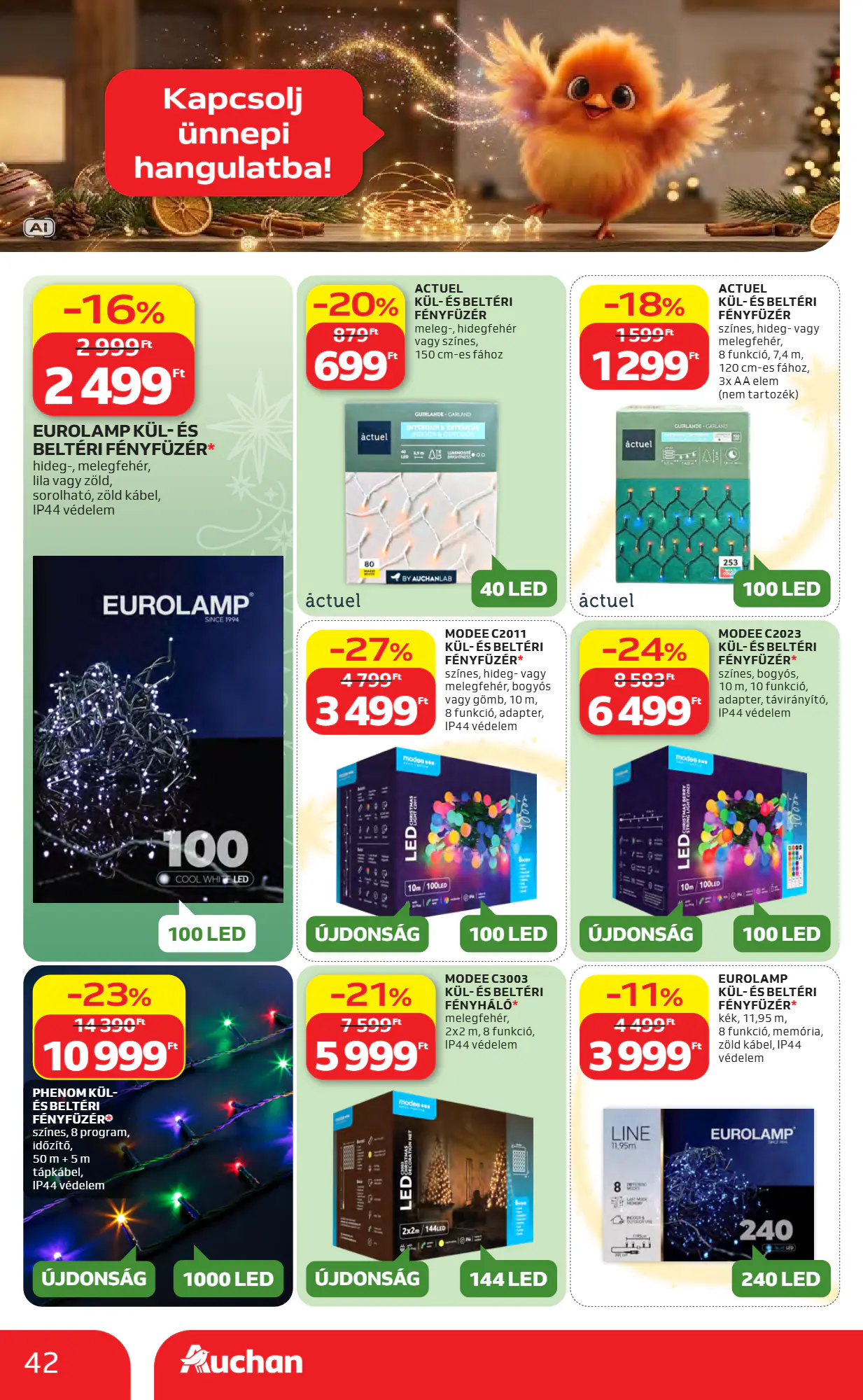 Auchan akciós újság 2026.10.22-től - 42. oldal.