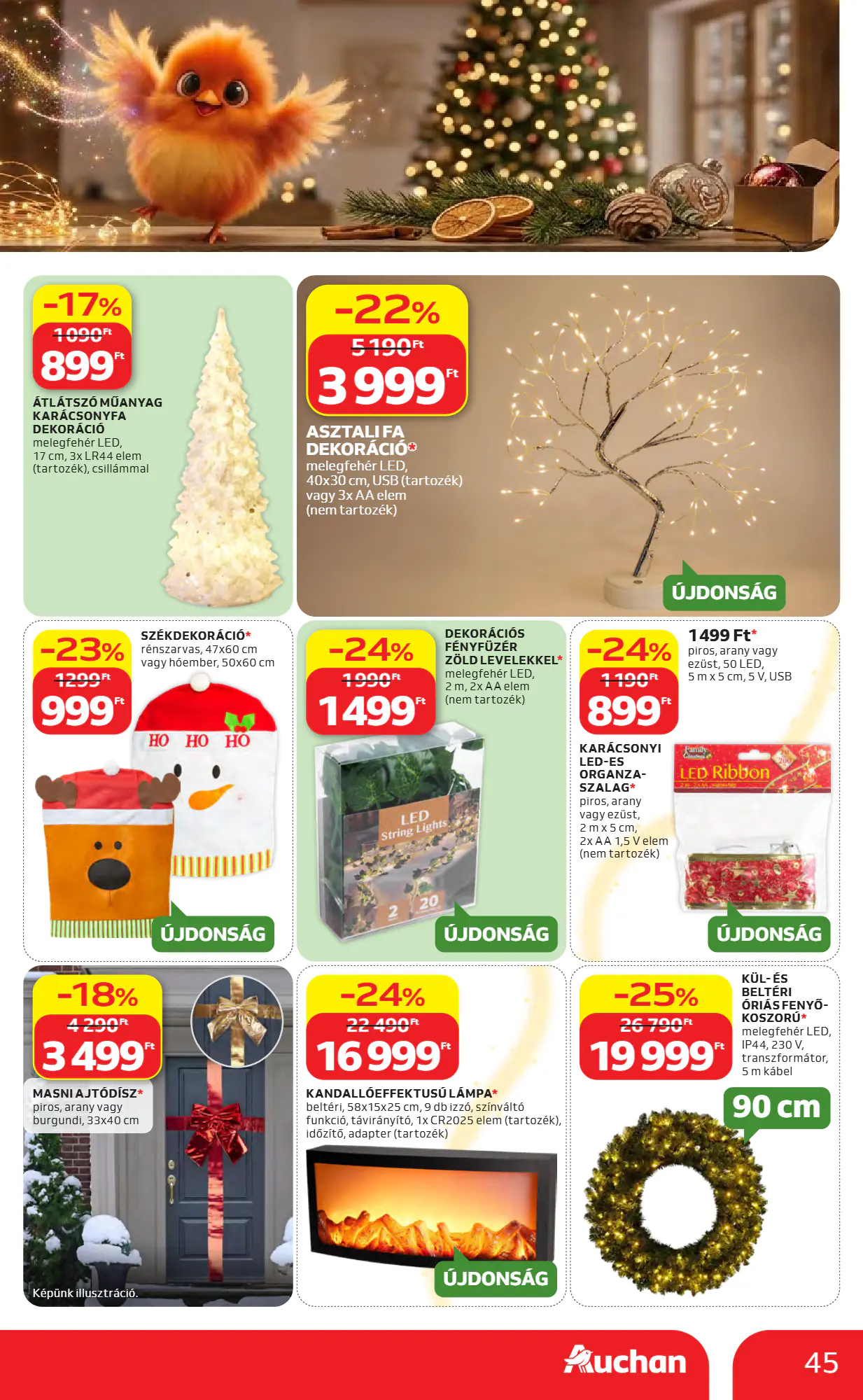 Auchan akciós újság 2026.10.22-től - 45. oldal.