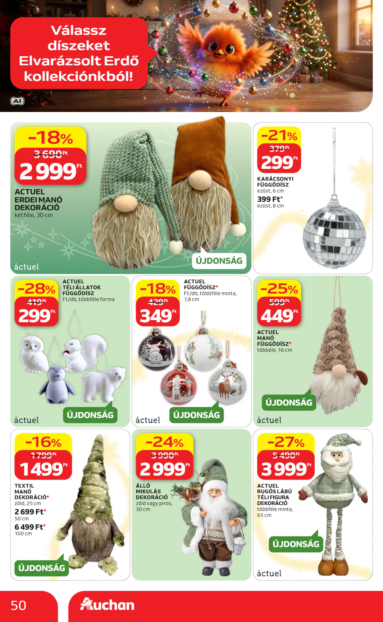 Auchan akciós újság 2026.10.22-től - 50. oldal.