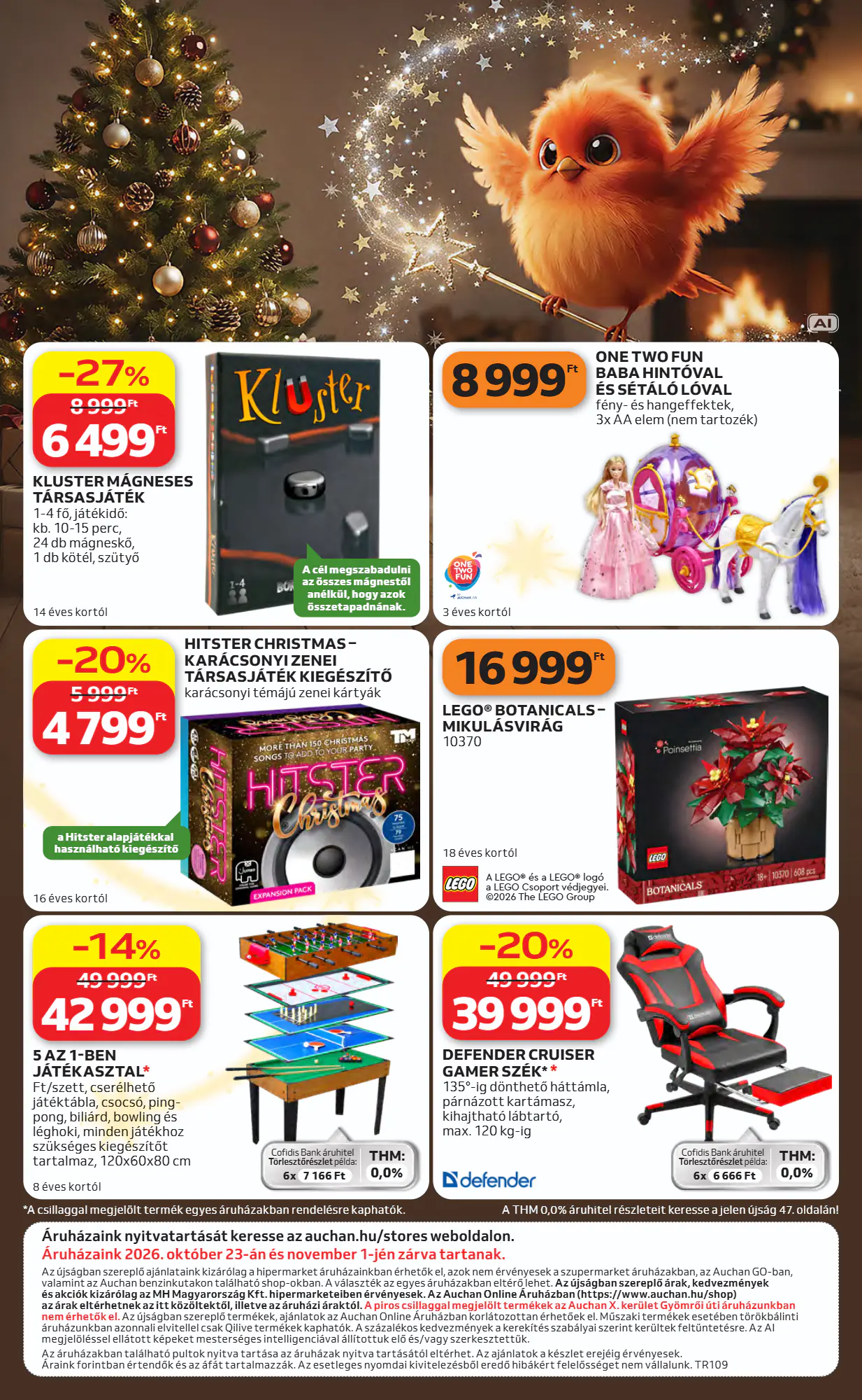 Auchan akciós újság 2026.10.22-től - 52. oldal.