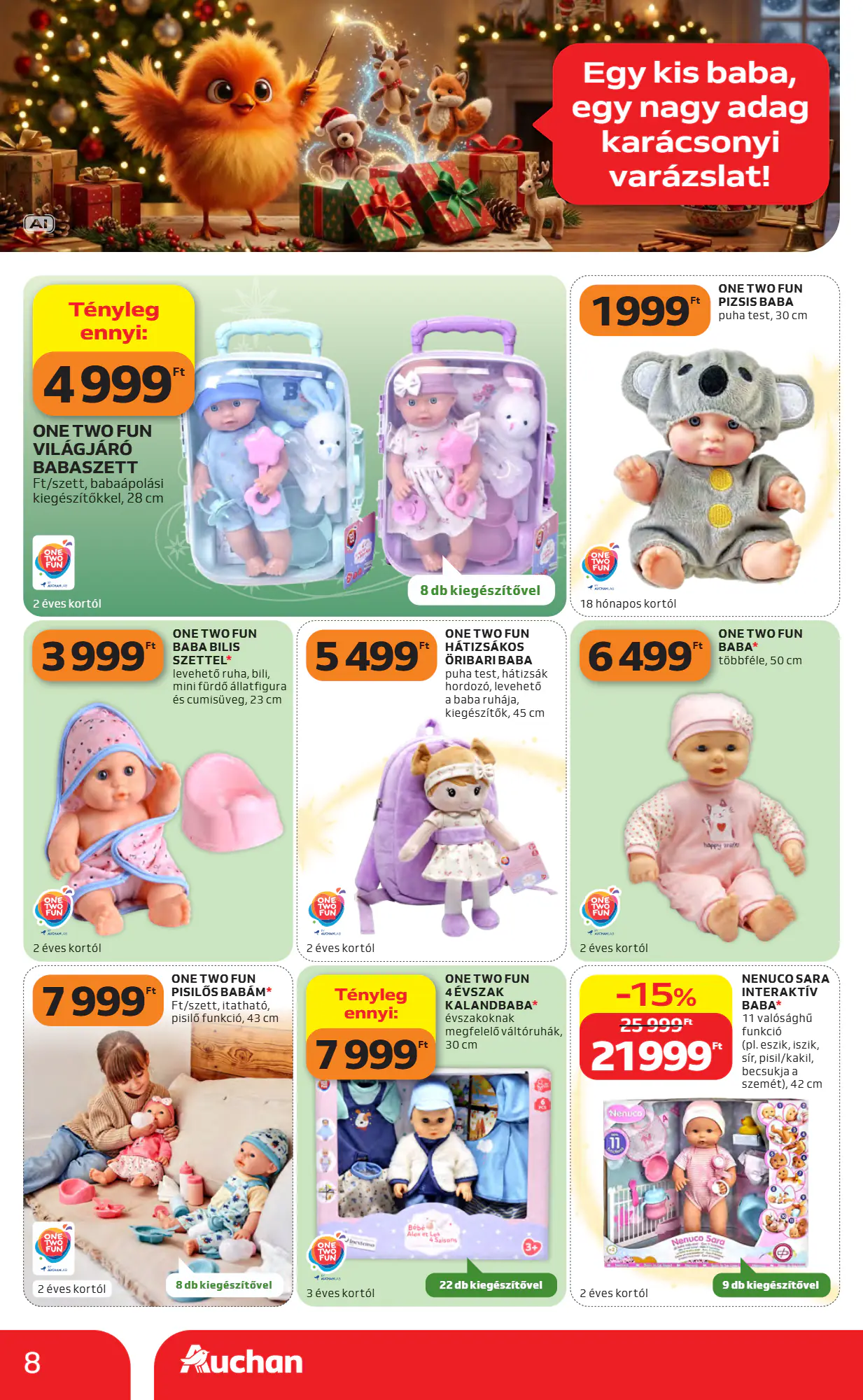 Auchan akciós újság 2026.10.22-től - 8. oldal.