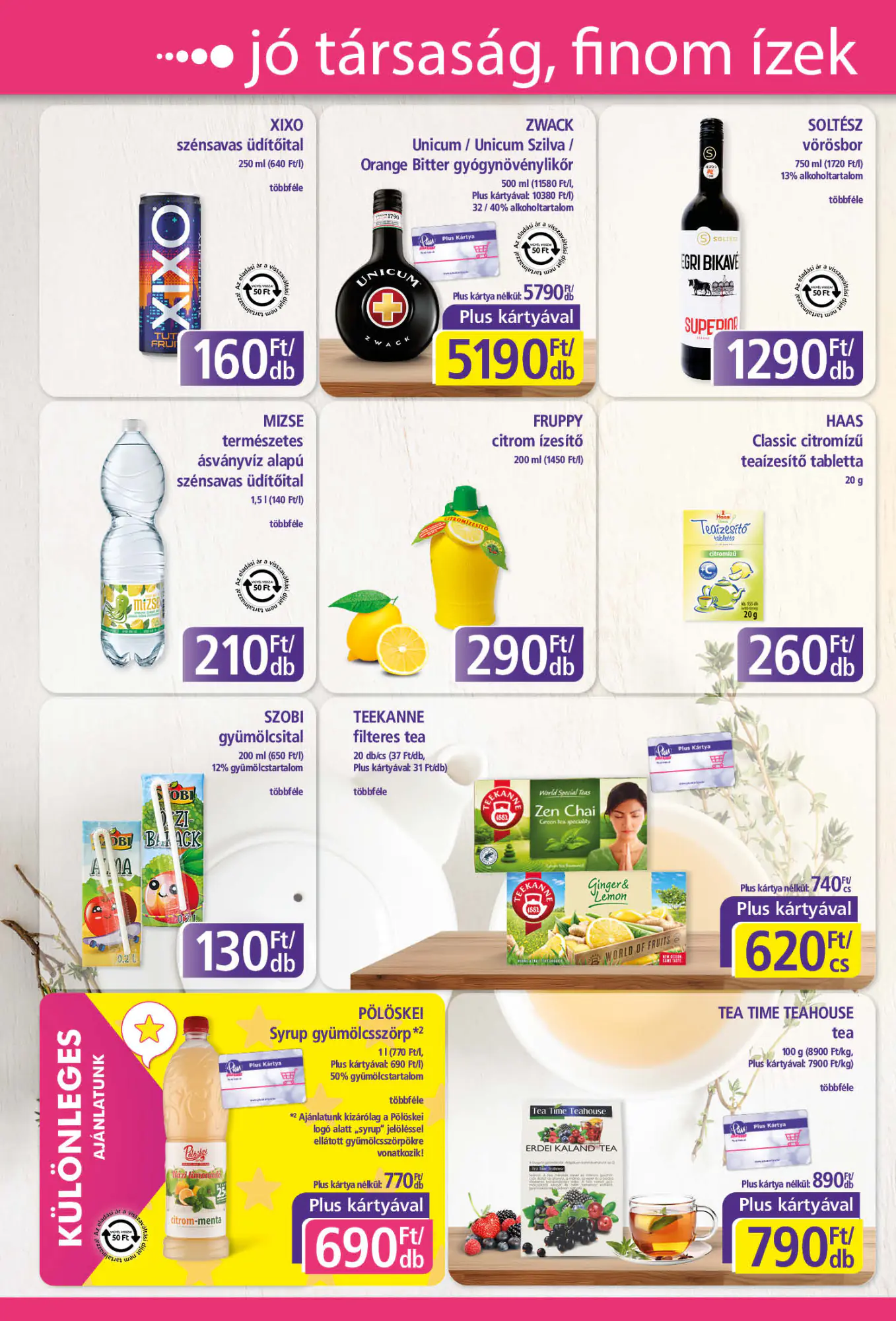 PlusMarket akciós újság 2026.10.22-től - 8. oldal.
