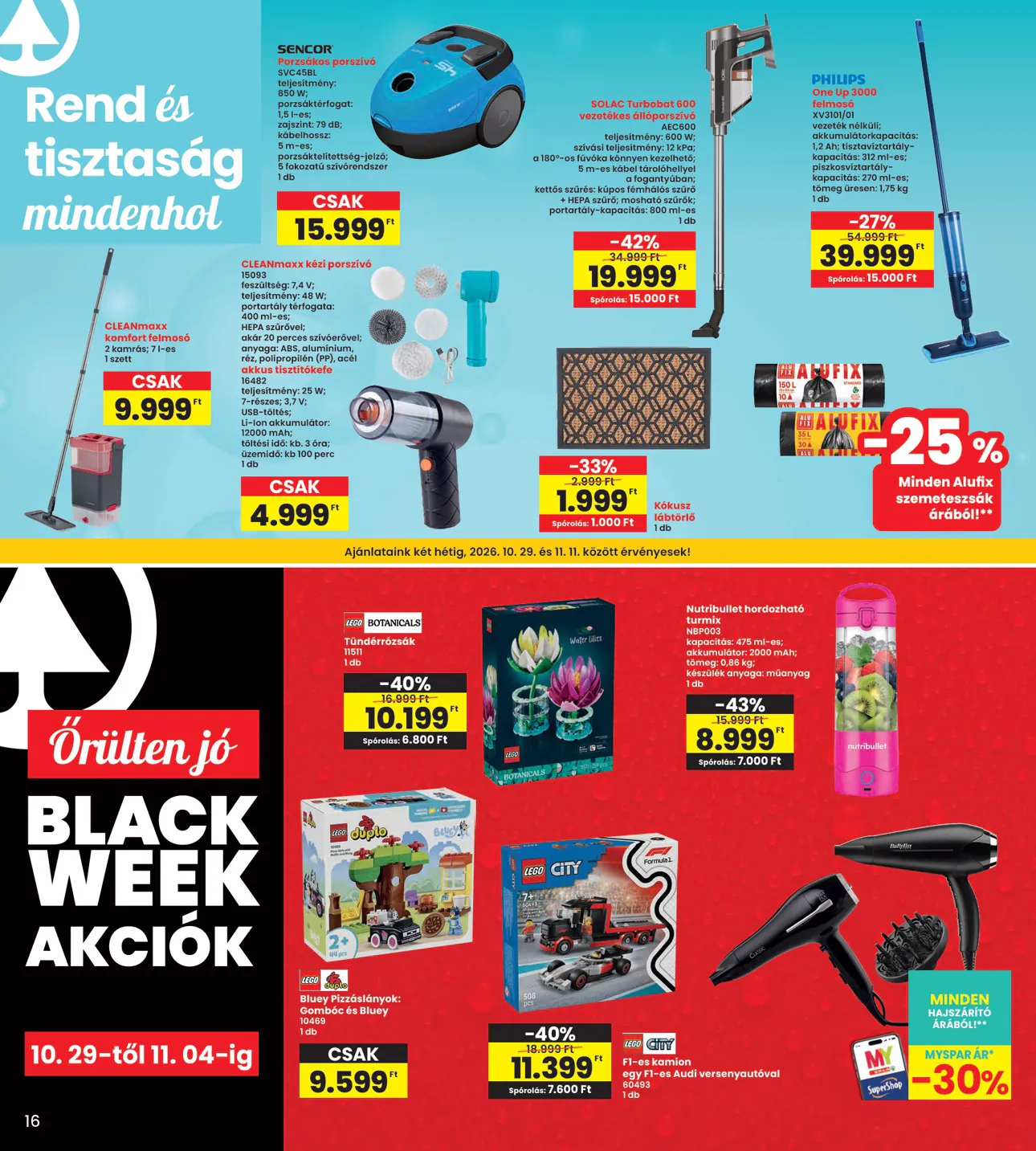 Interspar akciós újság 2026.10.29-től - 16. oldal.