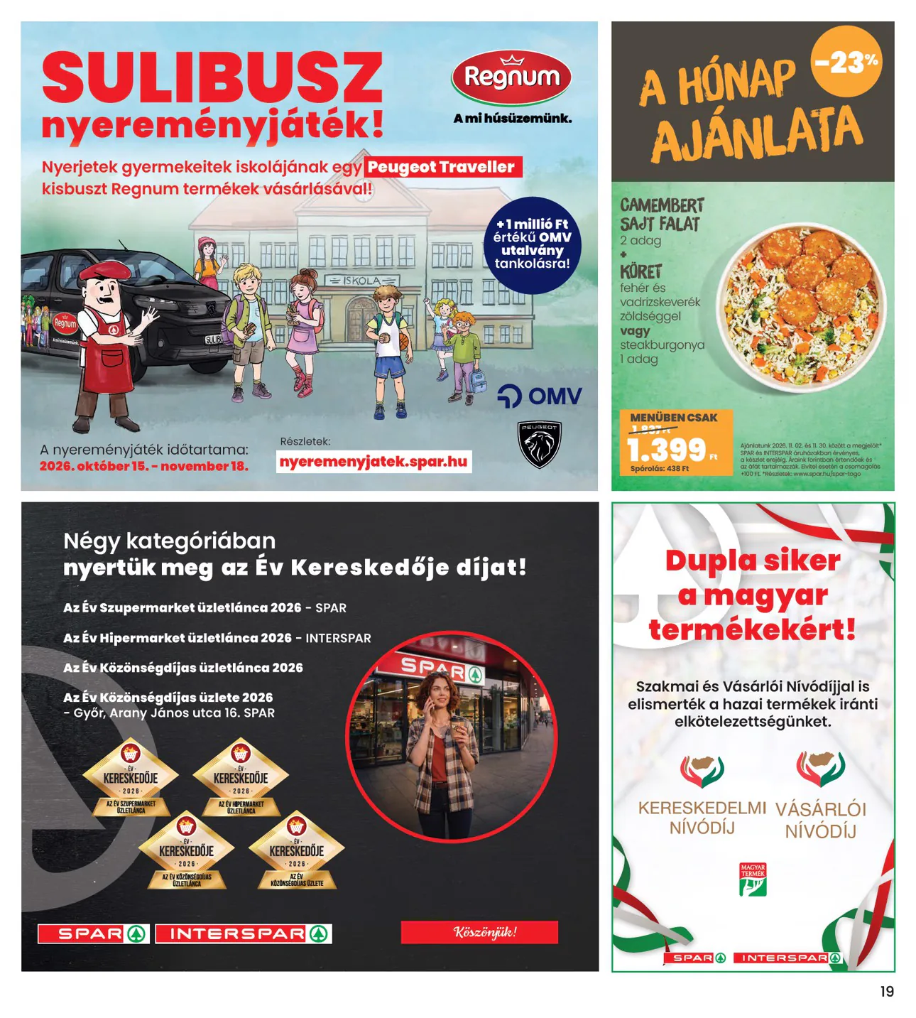 Interspar akciós újság 2026.10.29-től - 19. oldal.