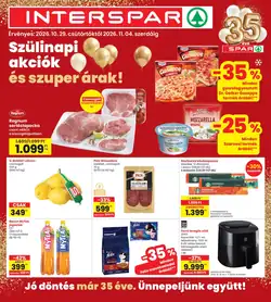 Interspar akciós újság 2026.10.29-től