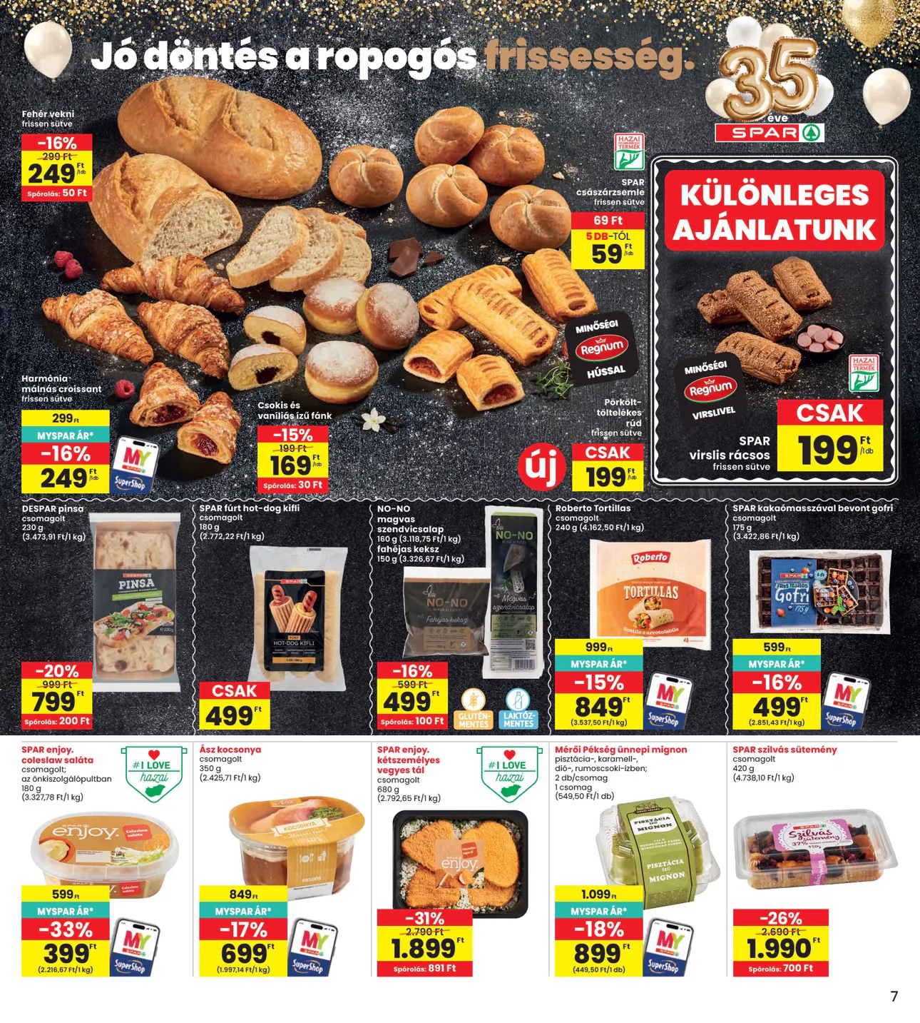 Interspar akciós újság 2026.10.29-től - 7. oldal.