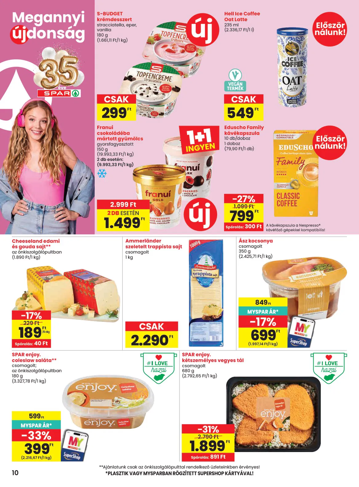 Spar akciós újság 2026.10.29-től - 10. oldal.