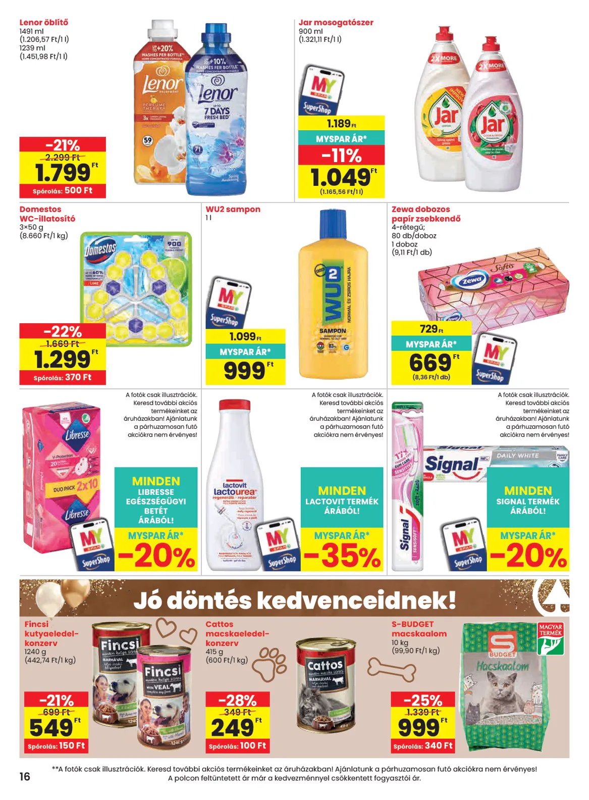 Spar akciós újság 2026.10.29-től - 16. oldal.