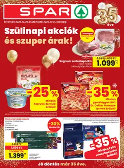 Spar akciós újság 2026.10.29-től