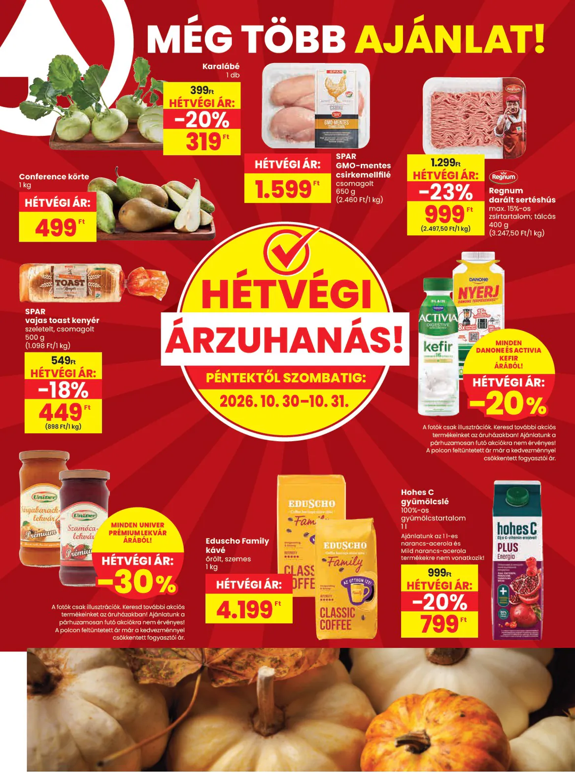 Spar akciós újság 2026.10.29-től - 20. oldal.