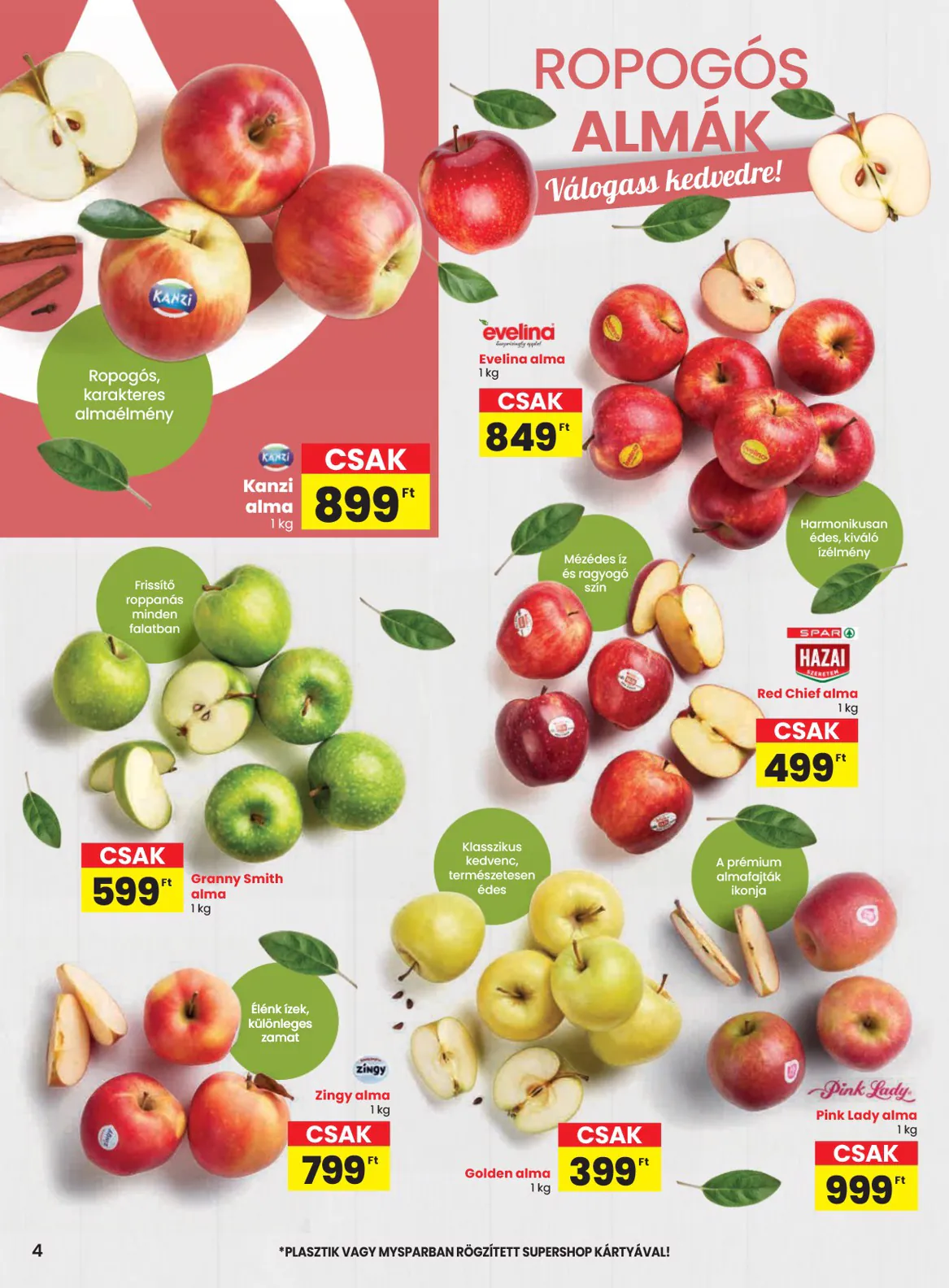 Spar akciós újság 2026.10.29-től - 4. oldal.