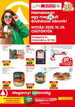 Spar Market akciós újság 2026.10.29-től