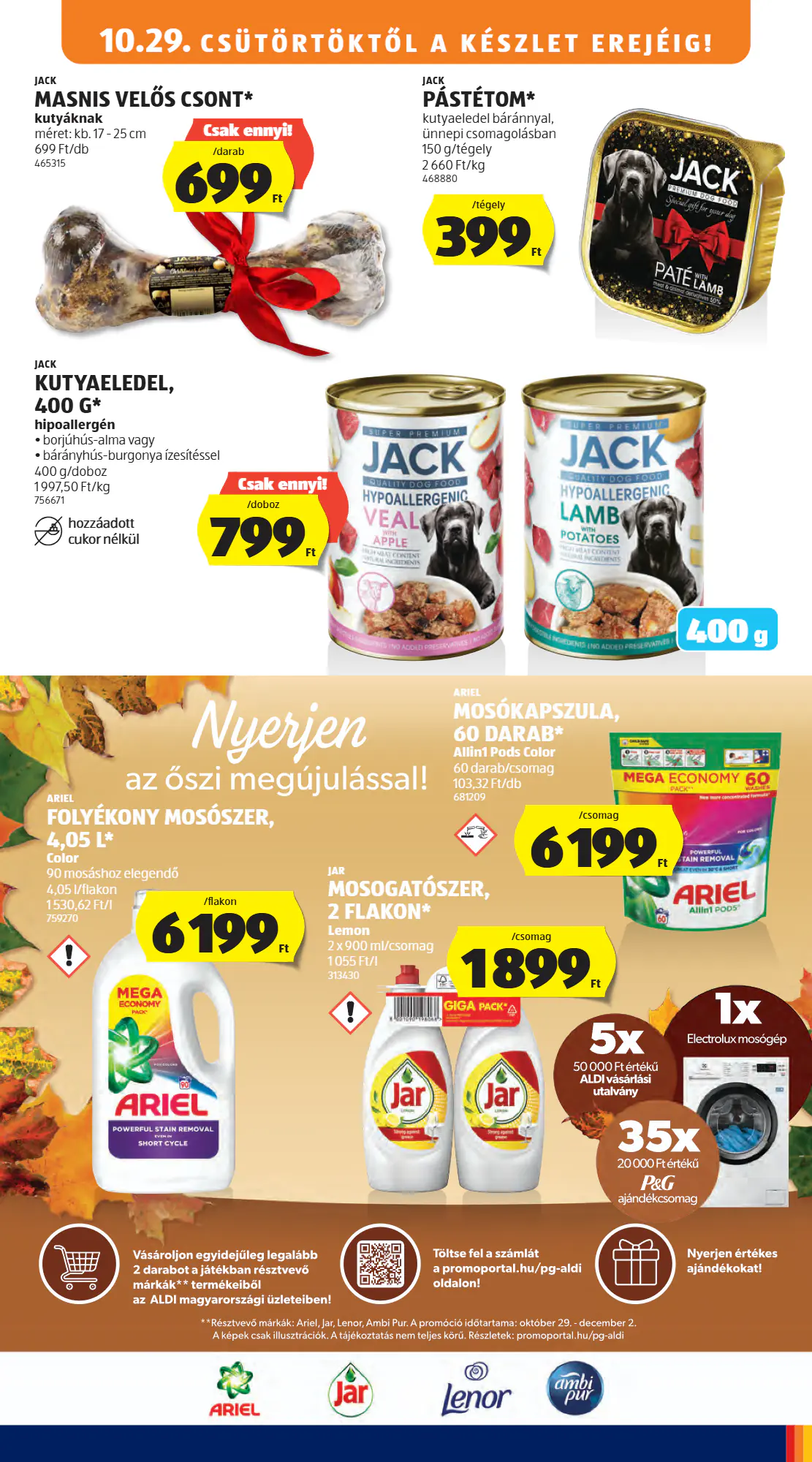 Aldi akciós újság 2026.10.29-től - 19. oldal.