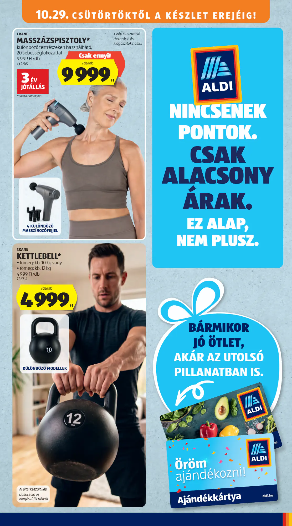Aldi akciós újság 2026.10.29-től - 45. oldal.