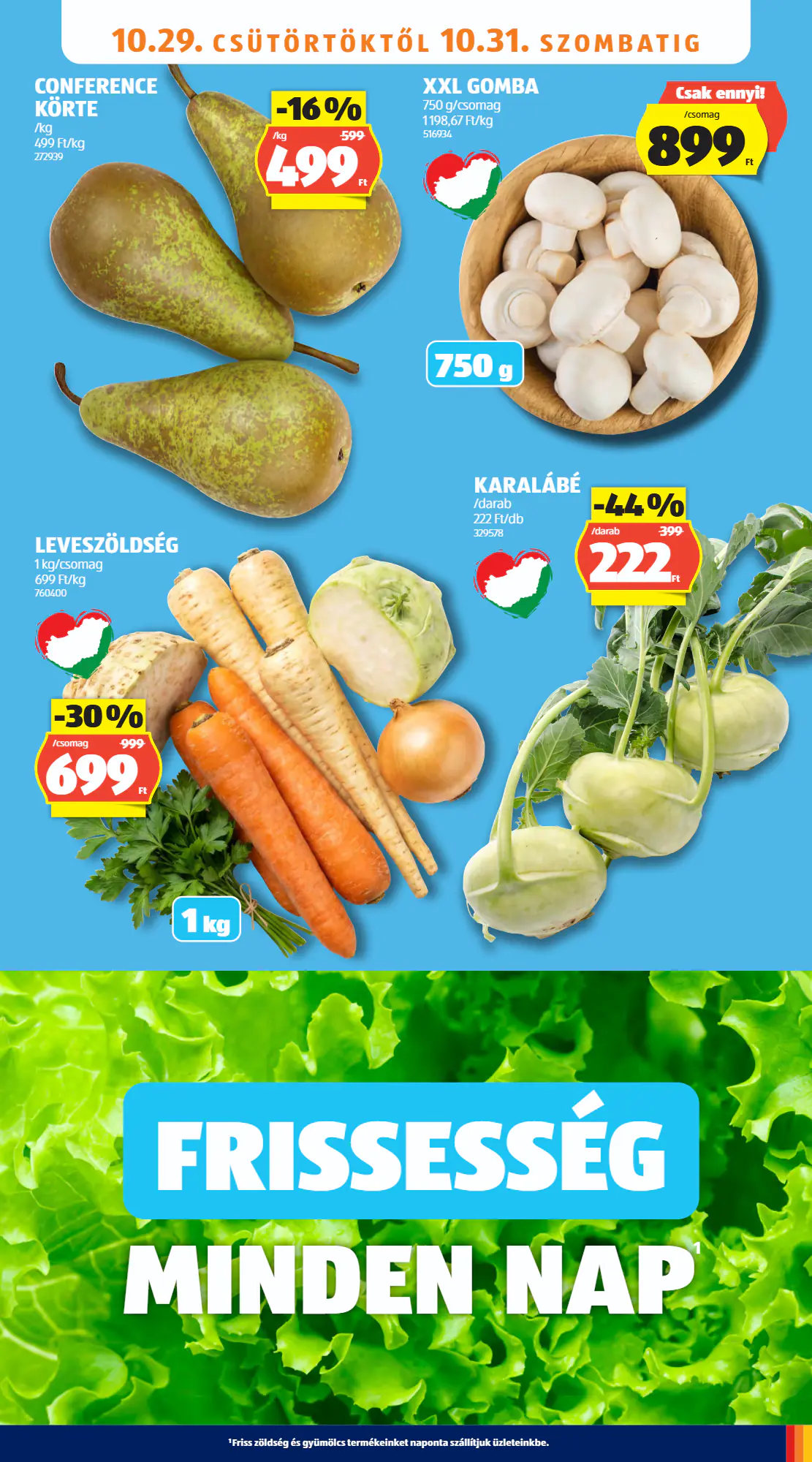 Aldi akciós újság 2026.10.29-től - 7. oldal.