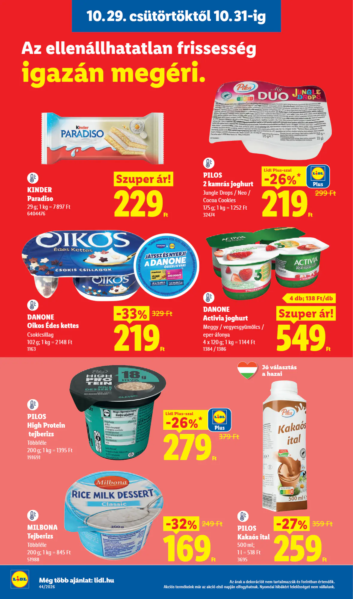 Lidl akciós újság 2026.10.29-től - 10. oldal.