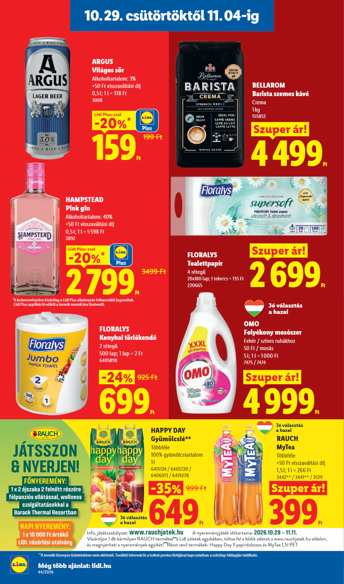 Lidl akciós újság 2026.10.29-től - 14. oldal.