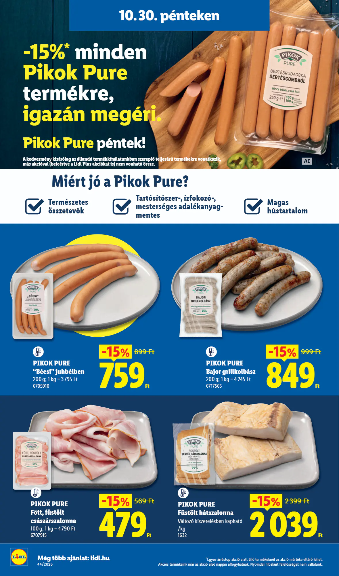 Lidl akciós újság 2026.10.29-től - 42. oldal.