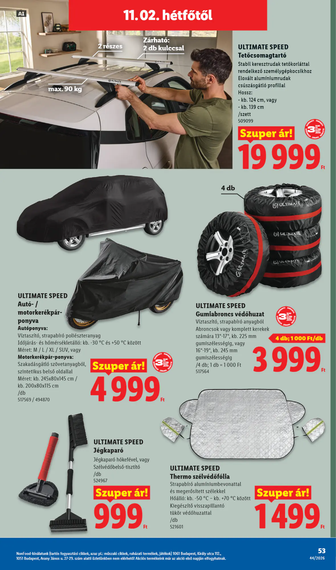 Lidl akciós újság 2026.10.29-től - 53. oldal.