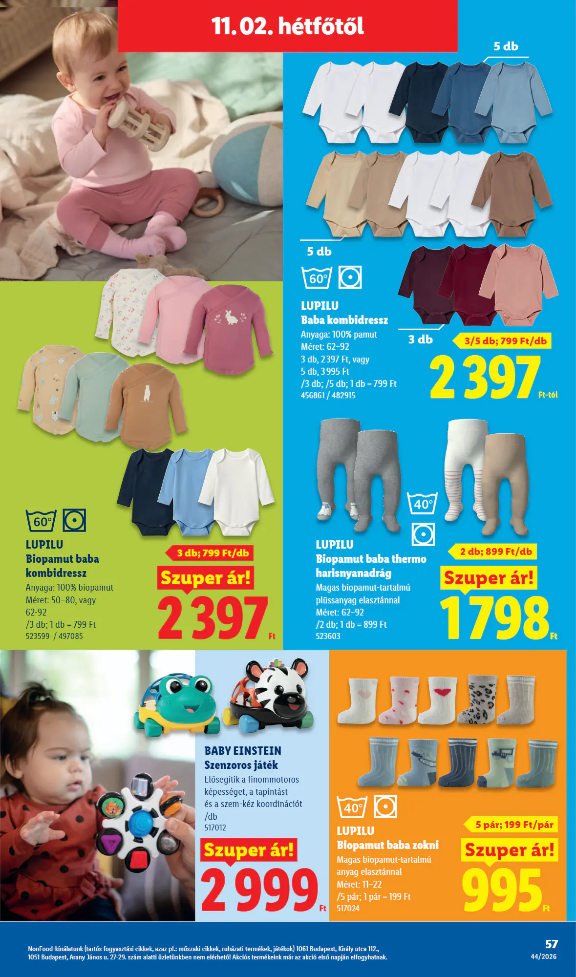 Lidl akciós újság 2026.10.29-től - 57. oldal.