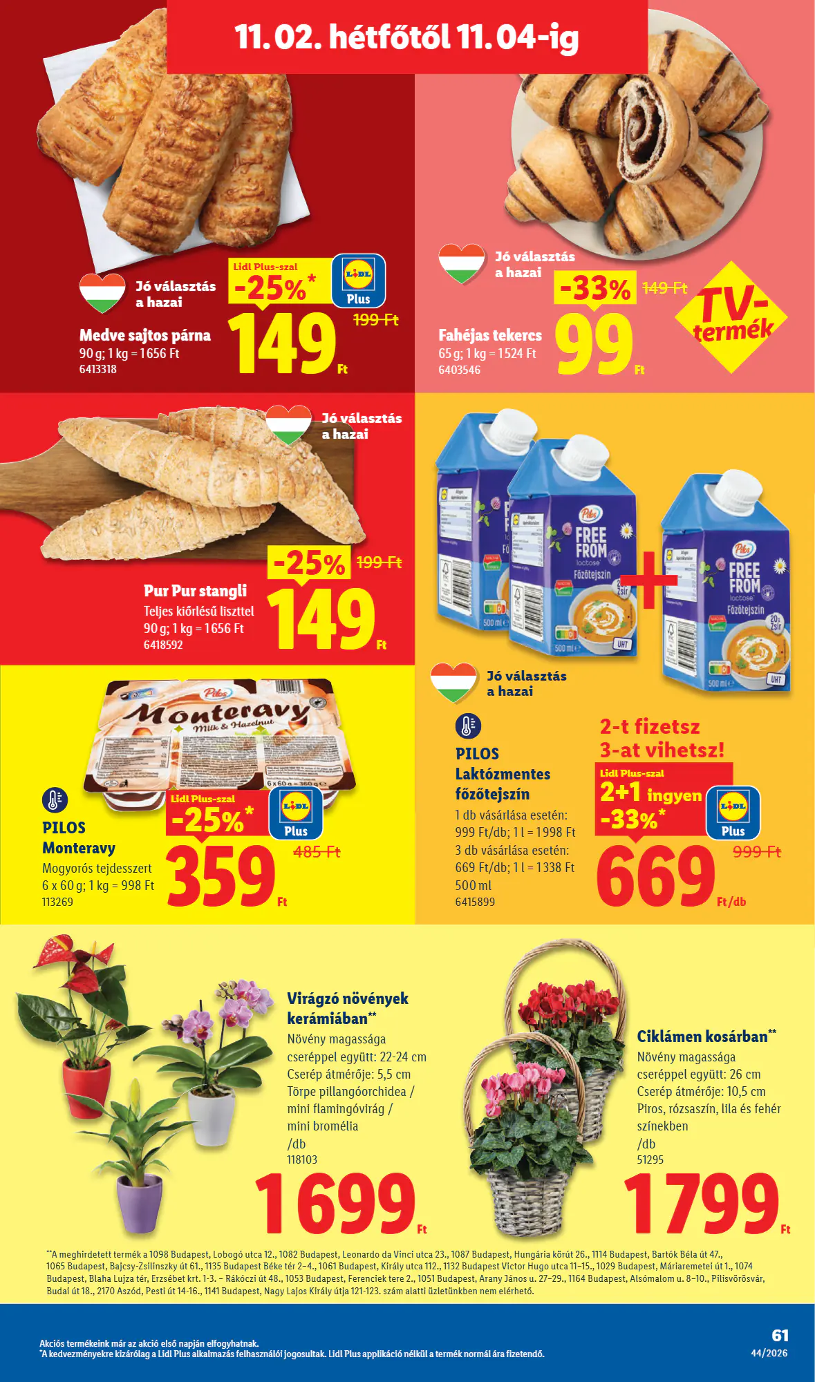 Lidl akciós újság 2026.10.29-től - 61. oldal.