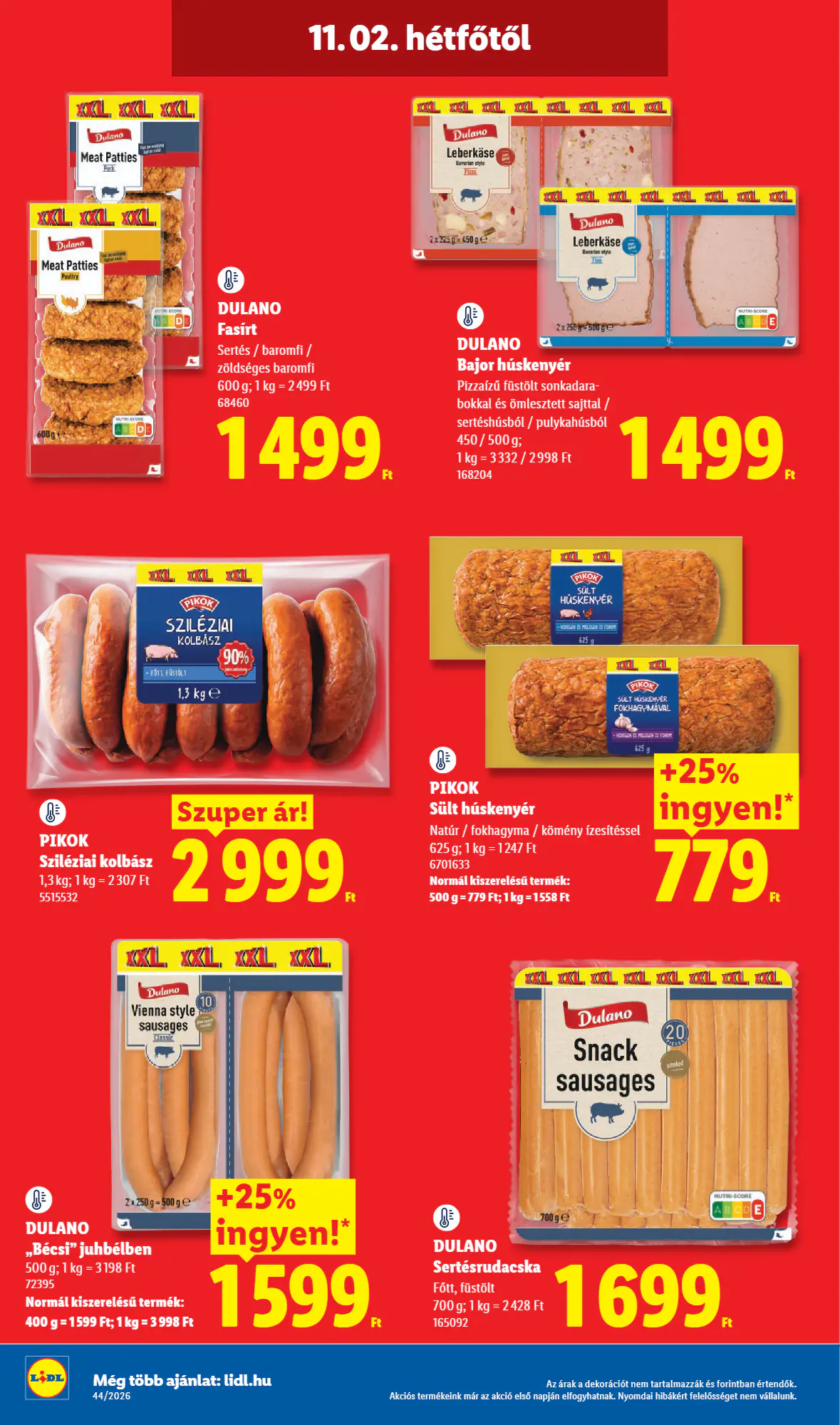 Lidl akciós újság 2026.10.29-től - 64. oldal.