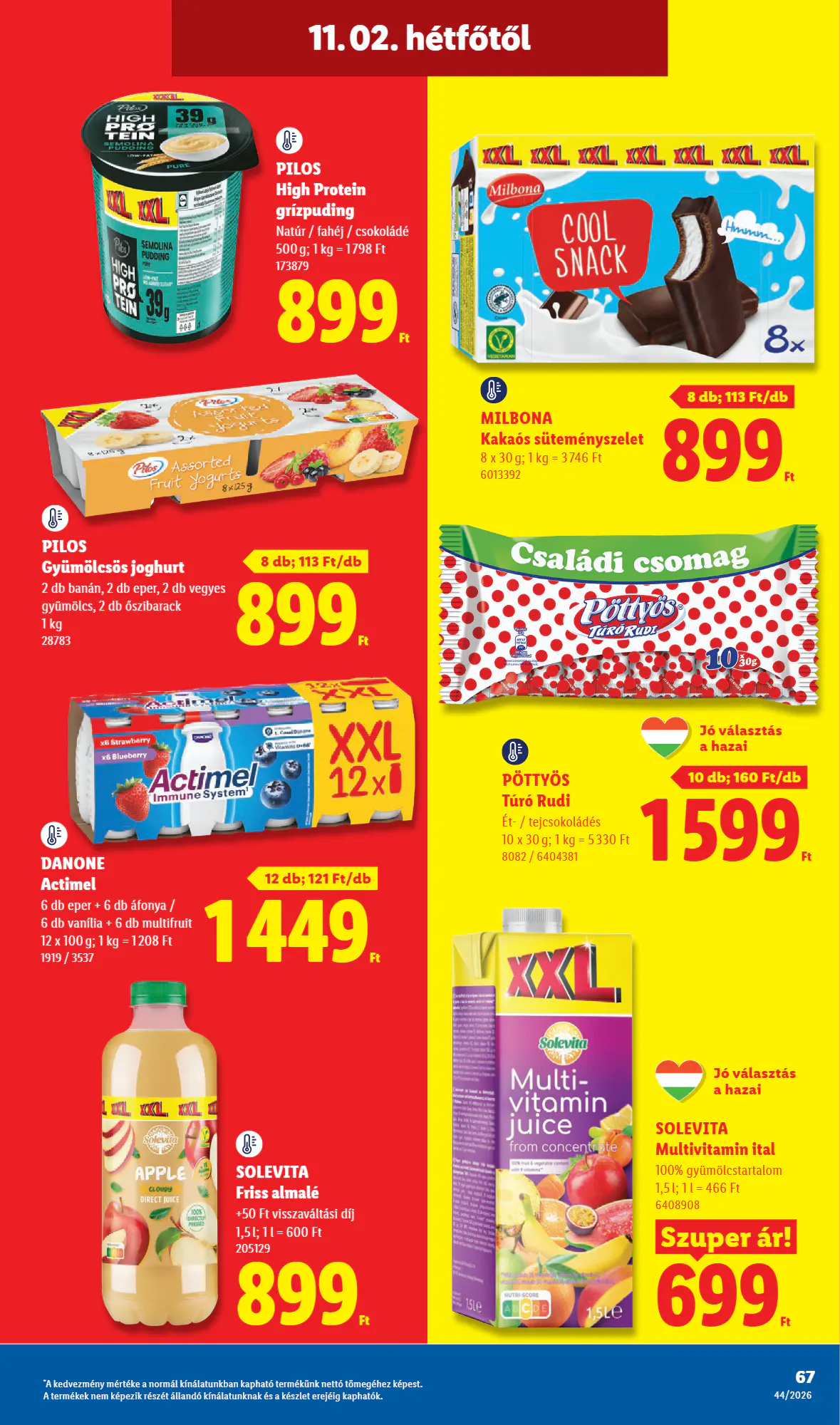 Lidl akciós újság 2026.10.29-től - 67. oldal.