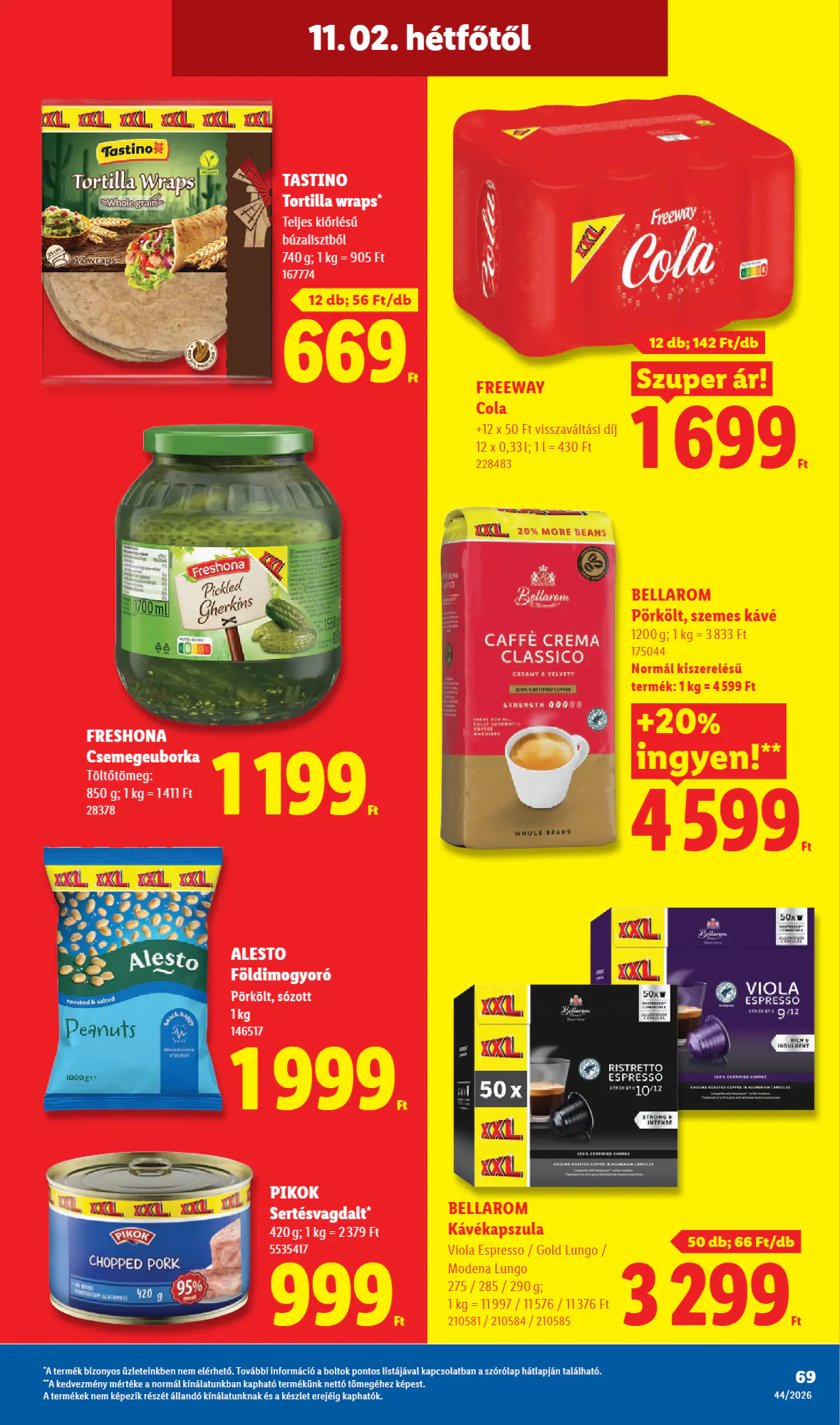Lidl akciós újság 2026.10.29-től - 69. oldal.