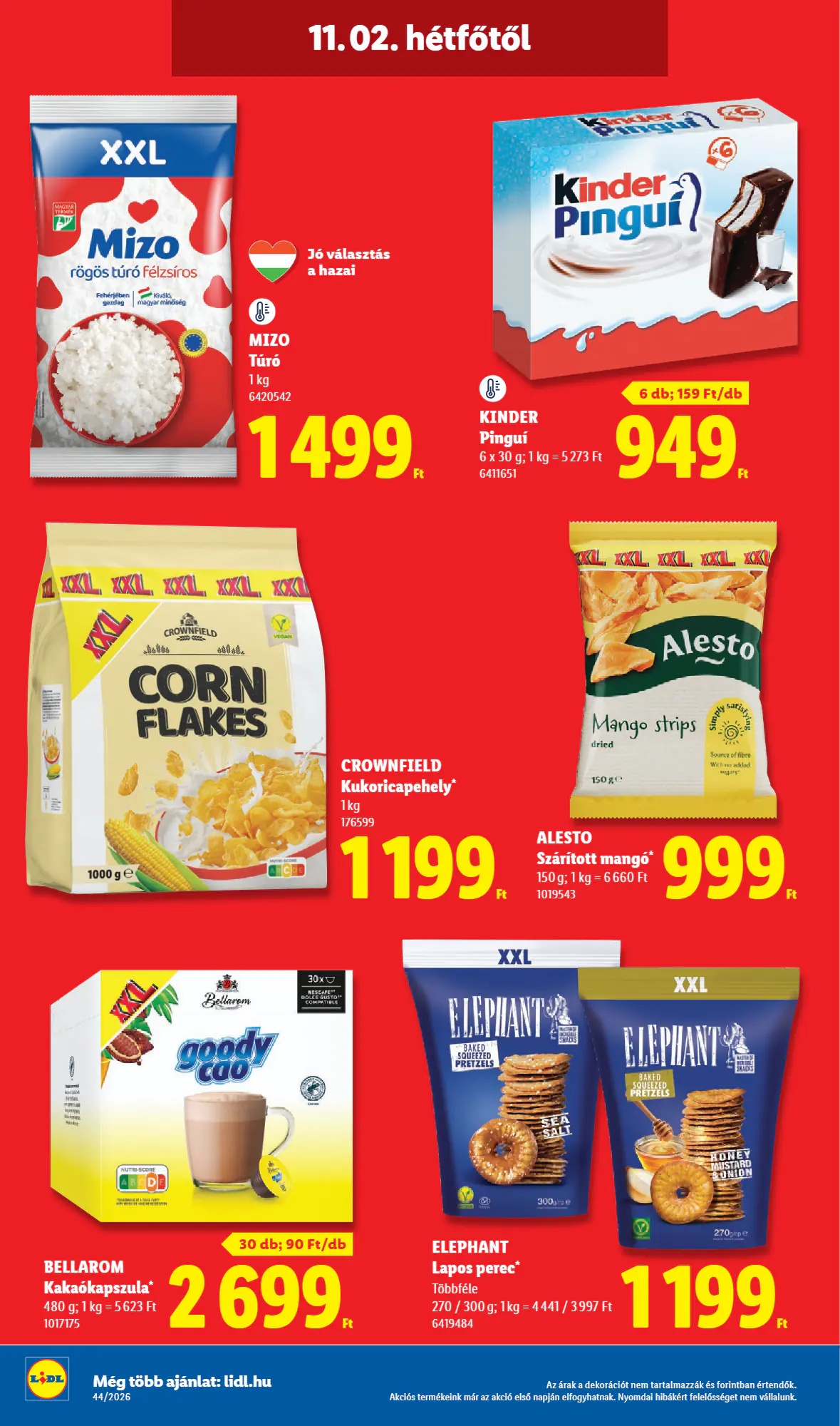 Lidl akciós újság 2026.10.29-től - 70. oldal.