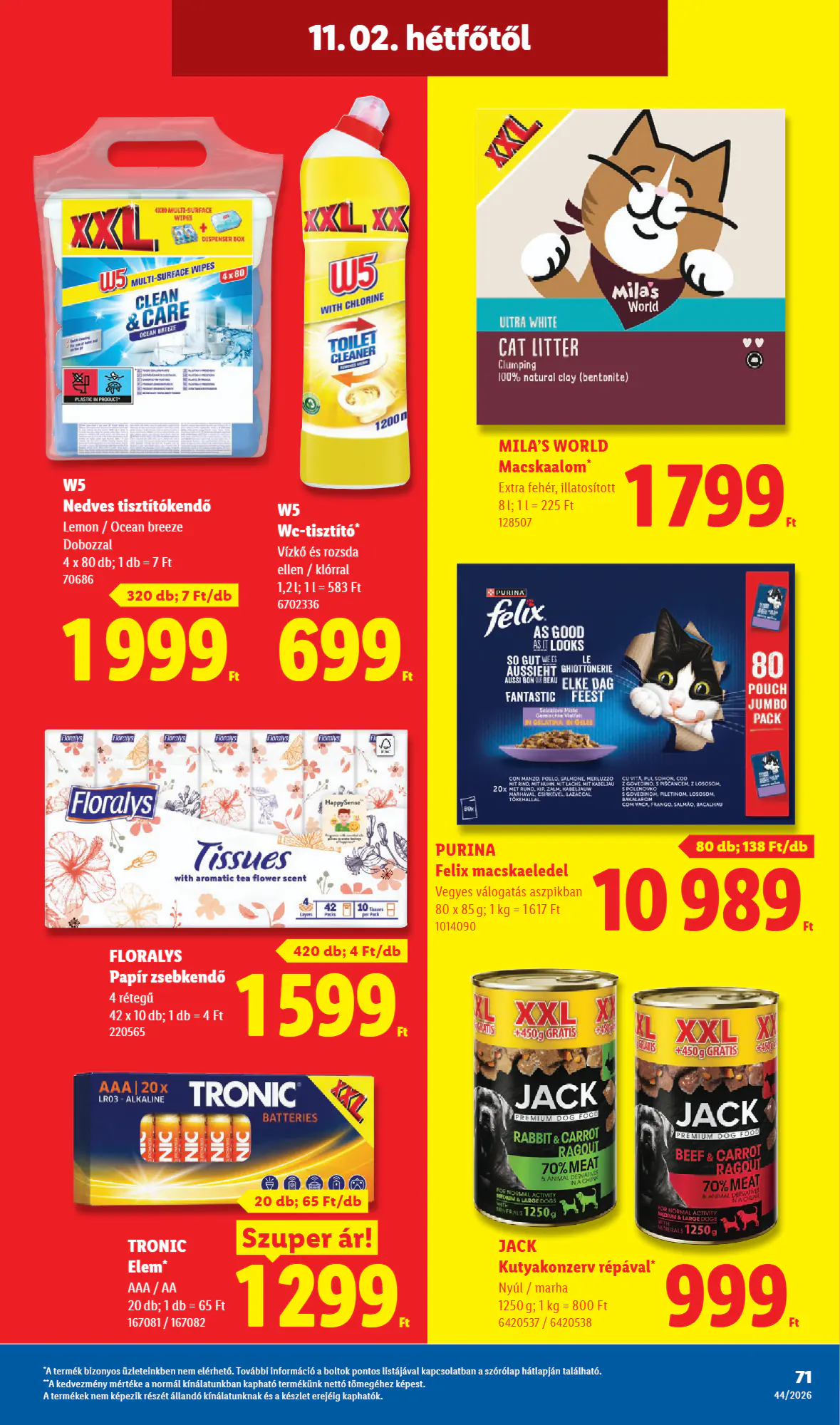 Lidl akciós újság 2026.10.29-től - 71. oldal.